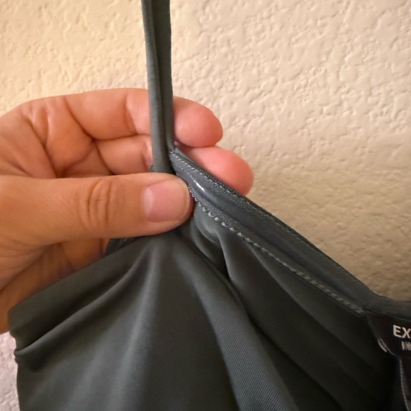 EXPRESS Ruched Bodysuit - Picture 7 of 7